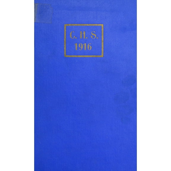 (Custom Reprint) Yearbook: 1916 Clinton High School - Memorabilia Yearbook (Clinton, MA)