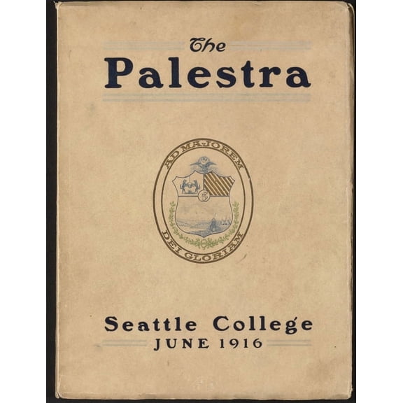 (Custom Reprint) Yearbook: 1916 Seattle University - Aegis Yearbook (Seattle, WA)