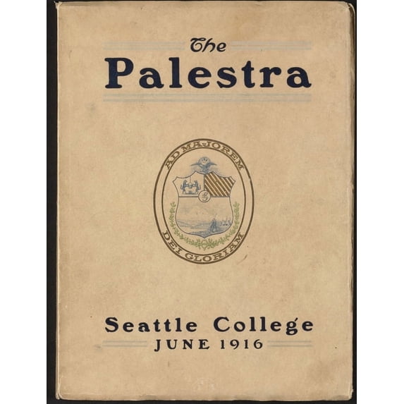 (Custom Reprint) Yearbook: 1916 Seattle University - Aegis Yearbook (Seattle, WA)