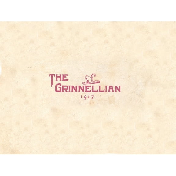 (Custom Reprint) Yearbook: 1917 Grinnell High School - Grinnellian Yearbook (Grinnell, IA)