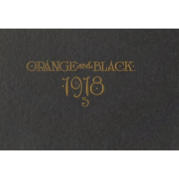 (Custom Reprint) Yearbook: 1918 Falls City High School - Orange and Black Yearbook (Falls City, NE)