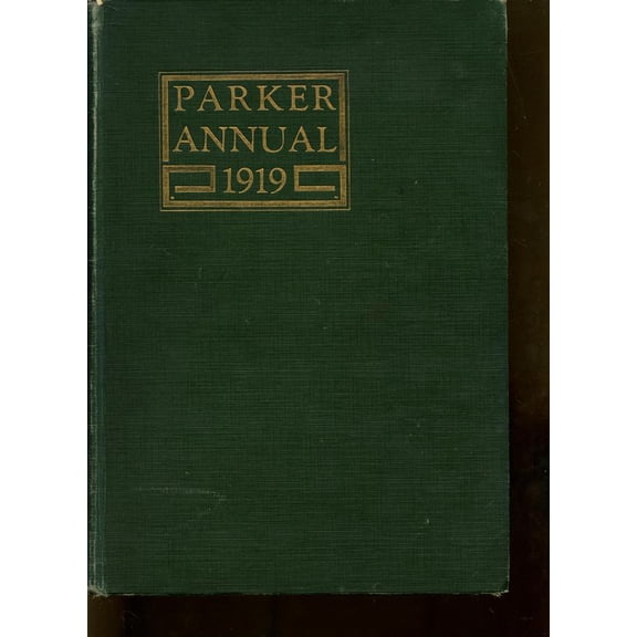 (Custom Reprint) Yearbook: 1919 Parker High School - Parker Pine Yearbook (Chicago, IL)