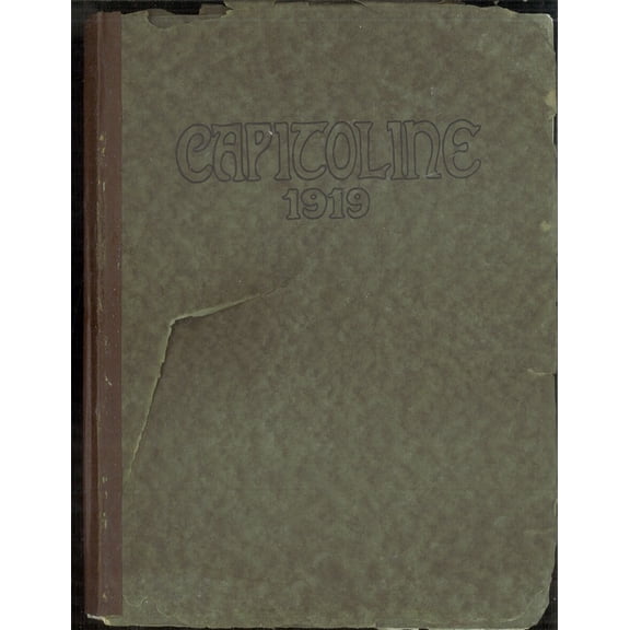 (Custom Reprint) Yearbook: 1919 Springfield High School - Capitoline Yearbook (Springfield, IL)