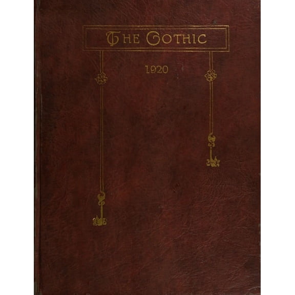 (Custom Reprint) Yearbook: 1920 Bloomington High School - Gothic Yearbook (Bloomington, IN)