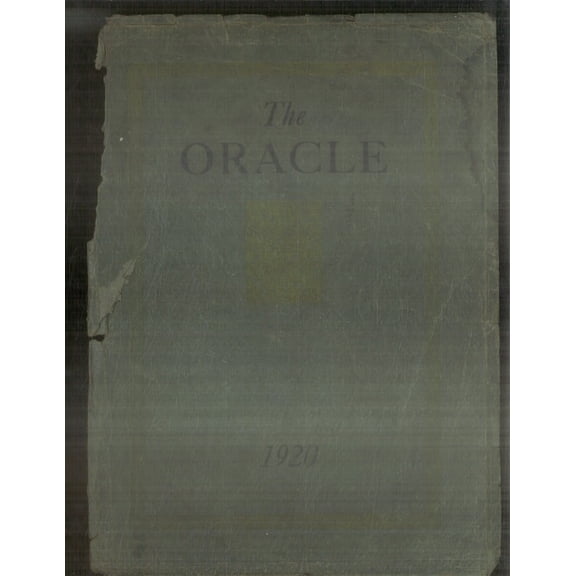 (Custom Reprint) Yearbook: 1920 Delphi High School - Oracle Yearbook (Delphi, IN)