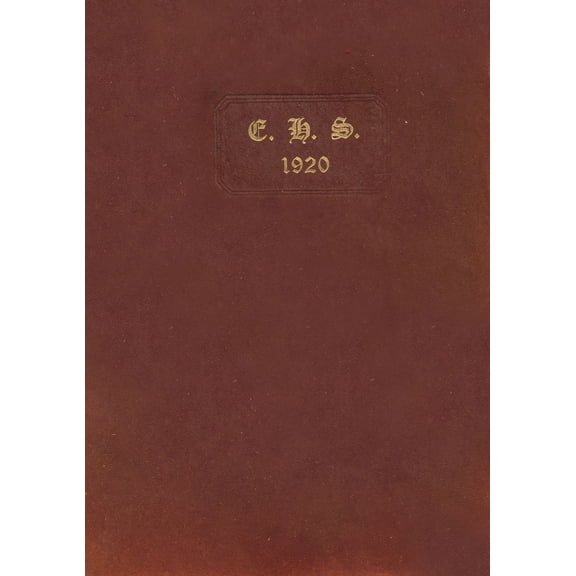 (Custom Reprint) Yearbook: 1920 Erick High School - Bearcat Yearbook (Erick, OK)