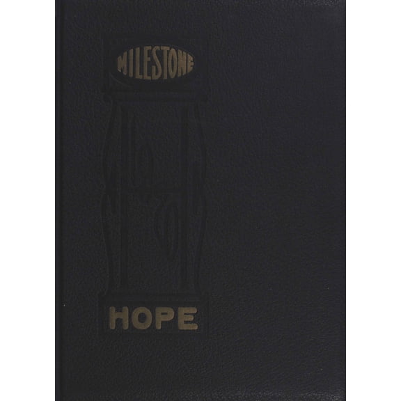 (Custom Reprint) Yearbook: 1920 Hope College - Milestone Yearbook (Holland, MI)