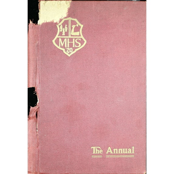 (Custom Reprint) Yearbook: 1920 Meriden High School - Annual Yearbook (Meriden, CT)
