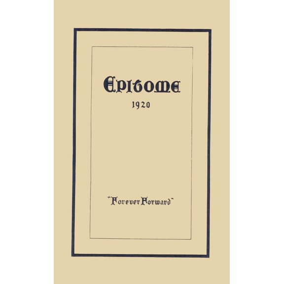 (Custom Reprint) Yearbook: 1920 Reading High School - Arxalma Yearbook (Reading, PA)