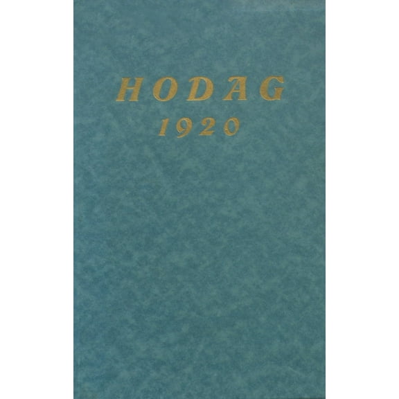 (Custom Reprint) Yearbook: 1920 Rhinelander High School - Hodag Yearbook (Rhinelander, WI)