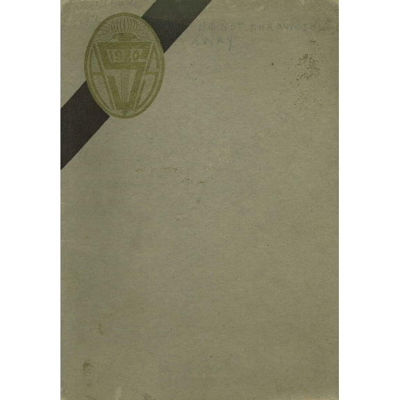 (Custom Reprint) Yearbook: 1920 Springfield Senior High School - Wildcat Yearbook (Springfield, OH)