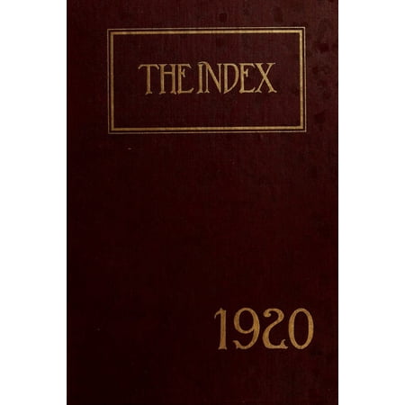 (Custom Reprint) Yearbook: 1920 University of Massachusetts Amherst - Index Yearbook (Amherst, MA)