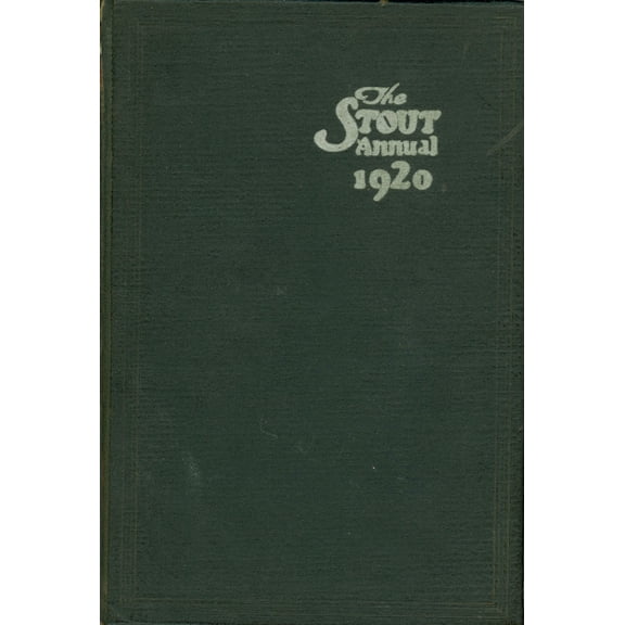(Custom Reprint) Yearbook: 1920 University of Wisconsin Stout - Tower Yearbook (Menomonie, WI)