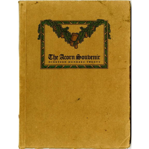 (Custom Reprint) Yearbook: 1920 Weber State University - Acorn Yearbook (Ogden, UT)