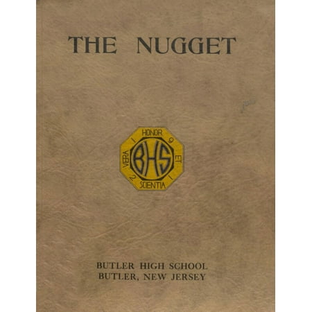 (Custom Reprint) Yearbook: 1921 Butler High School - Nugget Yearbook (Butler, NJ)