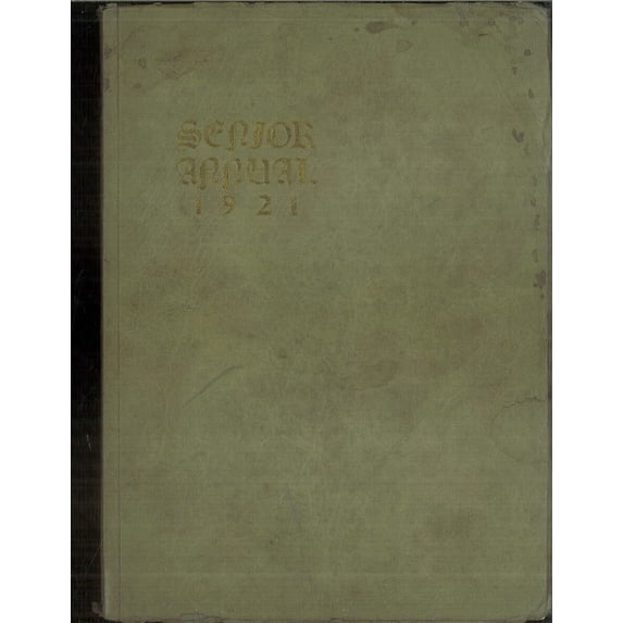 (Custom Reprint) Yearbook: 1921 Central High School - Cehisean Yearbook (St Paul, MN)