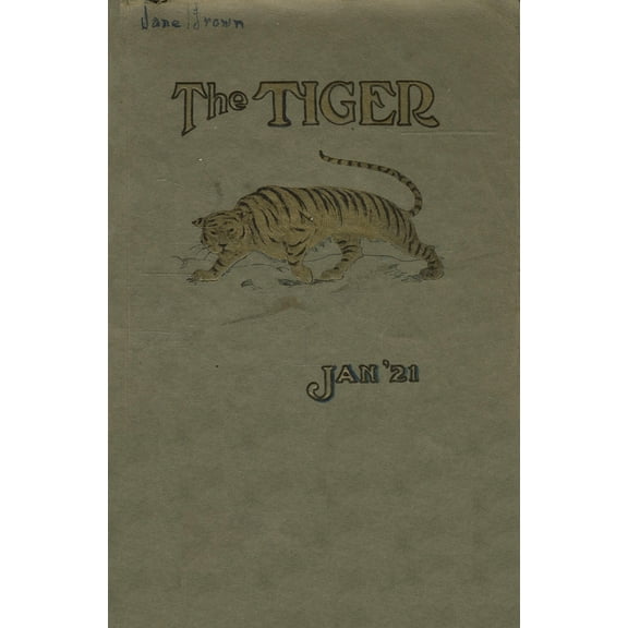 (Custom Reprint) Yearbook: 1921 Lewis and Clark High School - Tiger Yearbook (Spokane, WA)