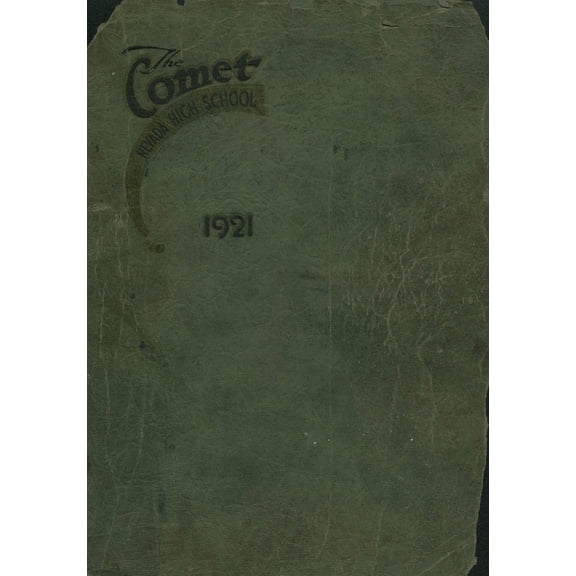 (Custom Reprint) Yearbook: 1921 Nevada High School - Nevamo Yearbook (Nevada, MO)