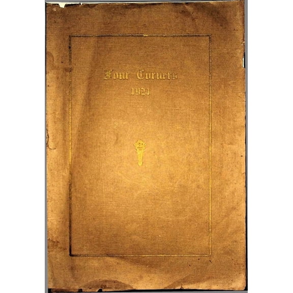 (Custom Reprint) Yearbook: 1921 Scarborough High School - Four Corners Yearbook (Scarborough, ME)
