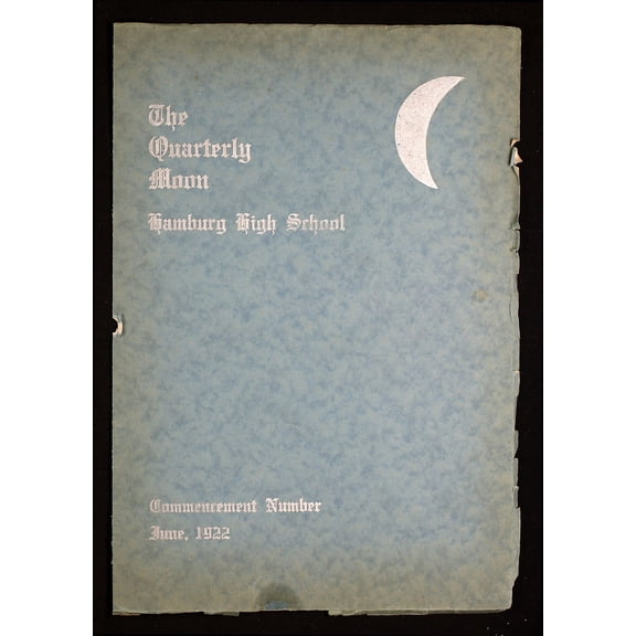 (Custom Reprint) Yearbook: 1922 Hamburg High School - Echoes Yearbook (Hamburg, NY)