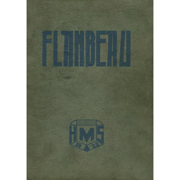 (Custom Reprint) Yearbook: 1922 Lincoln High School - Flambeau Yearbook (Manitowoc, WI)