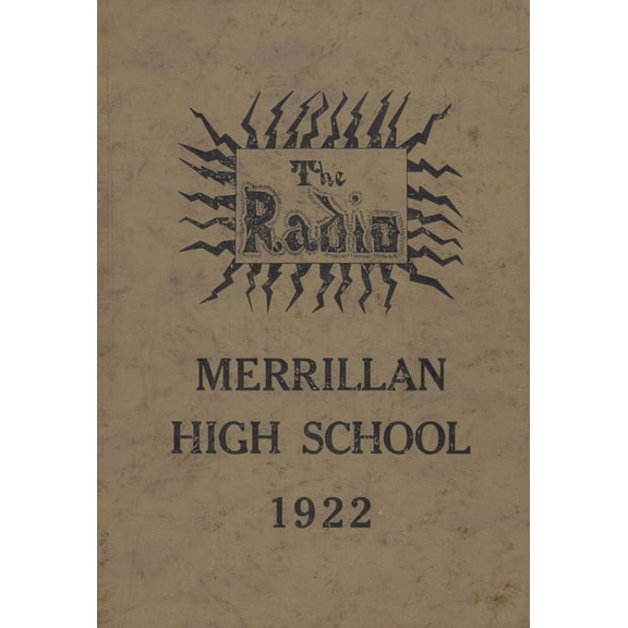 (Custom Reprint) Yearbook: 1922 Merrillan High School - Radio Yearbook (Merrillan, WI)