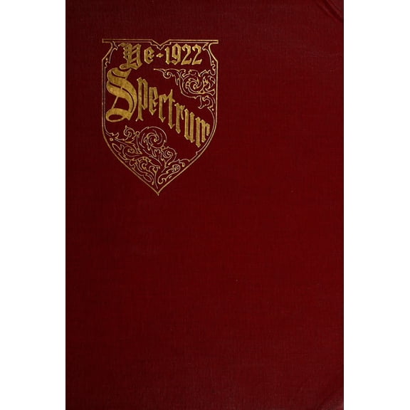 (Custom Reprint) Yearbook: 1922 North Central College - Spectrum Yearbook (Naperville, IL)