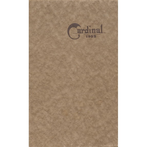 (Custom Reprint) Yearbook: 1922 Warrensburg Latham High School - Cardinal Yearbook (Warrensburg, IL)