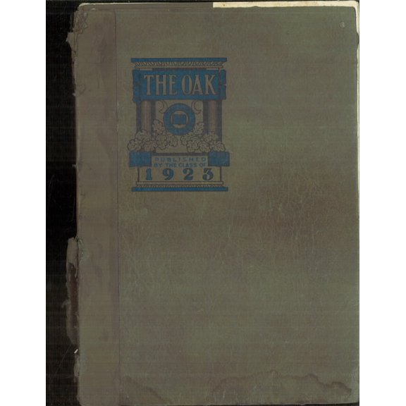 (Custom Reprint) Yearbook: 1923 Adamson High School - Oak Yearbook (Dallas, TX)