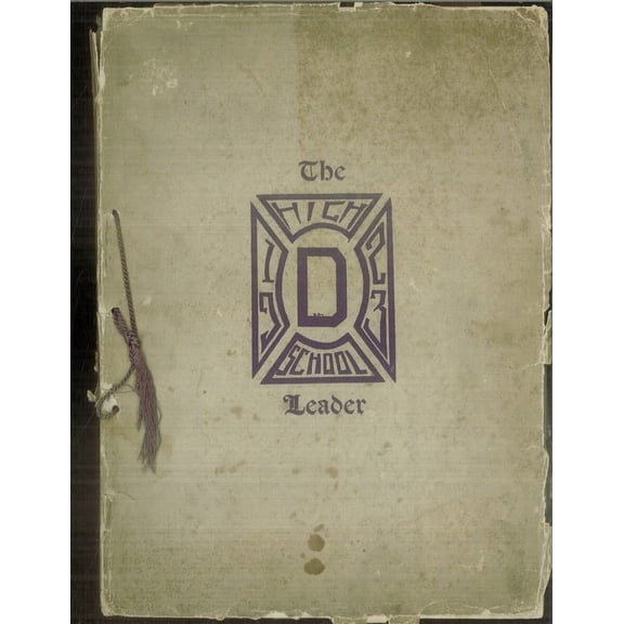 (Custom Reprint) Yearbook: 1923 Dennison High School - Leader Yearbook (Dennison, OH)