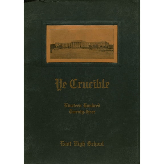 (Custom Reprint) Yearbook: 1923 East High School - Crucible Yearbook (Columbus, OH)