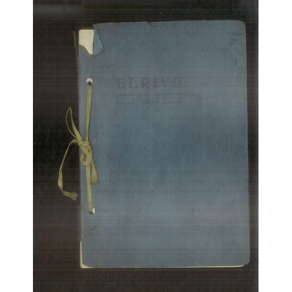 (Custom Reprint) Yearbook: 1923 Elders Ridge Vocational School - Elrivo Yearbook (Elders Ridge, PA)