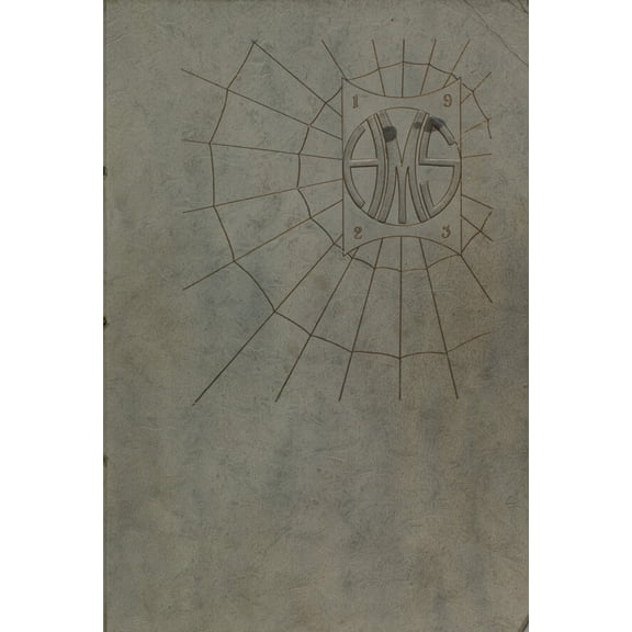 (Custom Reprint) Yearbook: 1923 Macomb High School - Spiderweb Yearbook (Macomb, IL)