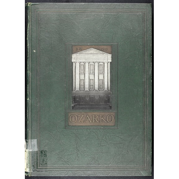 (Custom Reprint) Yearbook: 1923 Missouri State University - Ozarko Yearbook (Springfield, MO)