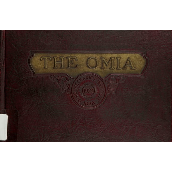 (Custom Reprint) Yearbook: 1923 Ohio Mechanics Institute - OMIA Yearbook (Cincinnati, OH)