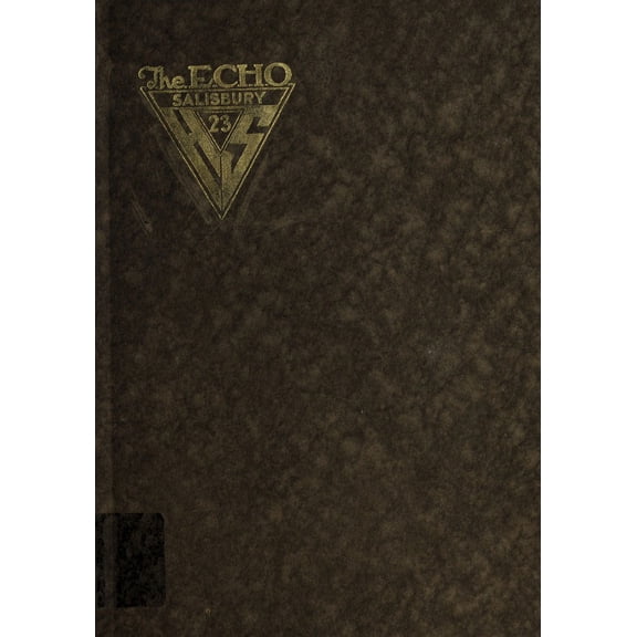 (Custom Reprint) Yearbook: 1923 Salisbury High School - Echo Yearbook (Salisbury, NC)