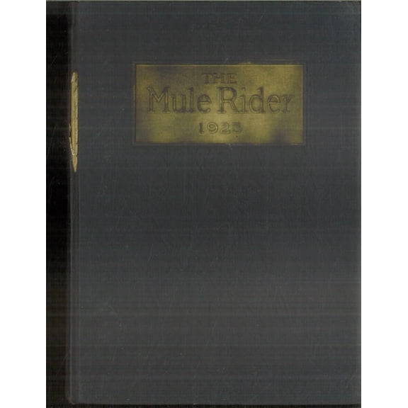 (Custom Reprint) Yearbook: 1923 Southern Arkansas University - Mulerider Yearbook (Magnolia, AR)