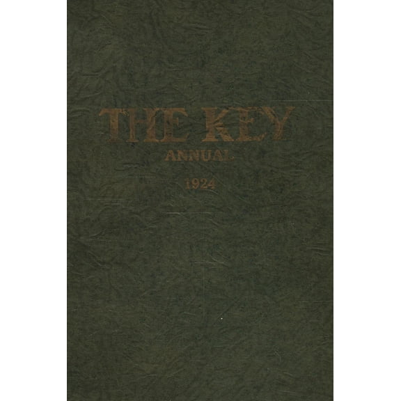 (Custom Reprint) Yearbook: 1924 Angola High School - Key Yearbook (Angola, IN)