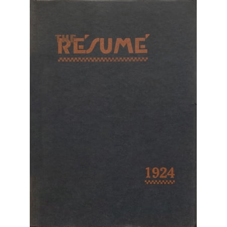 (Custom Reprint) Yearbook: 1924 Bradford High School - Resume Yearbook (Bradford, OH)