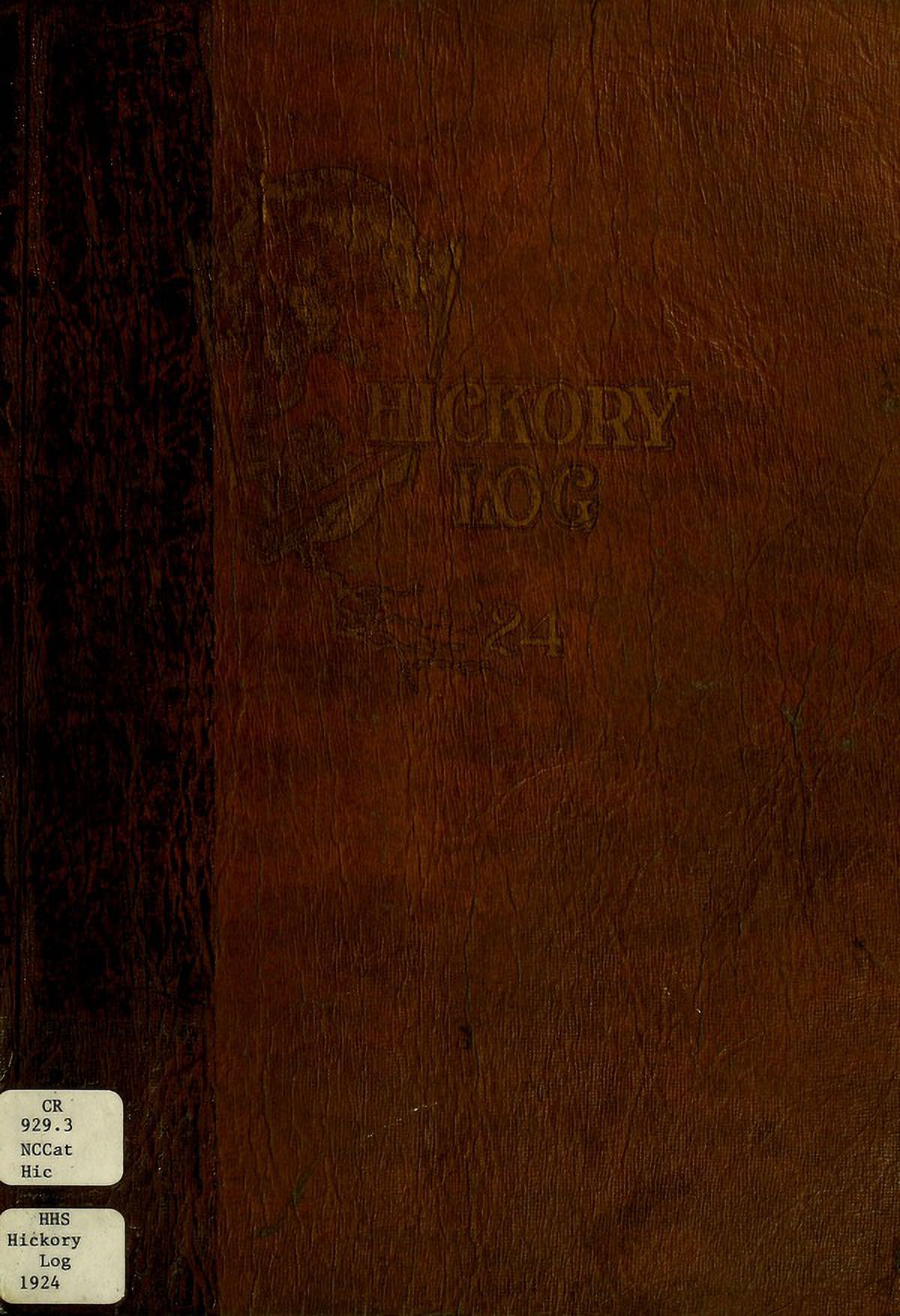 (Custom Reprint) Yearbook 1924 Claremont High School Hickory Log