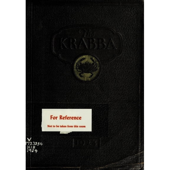 (Custom Reprint) Yearbook: 1924 Hampton High School - Krabba Yearbook (Hampton, VA)