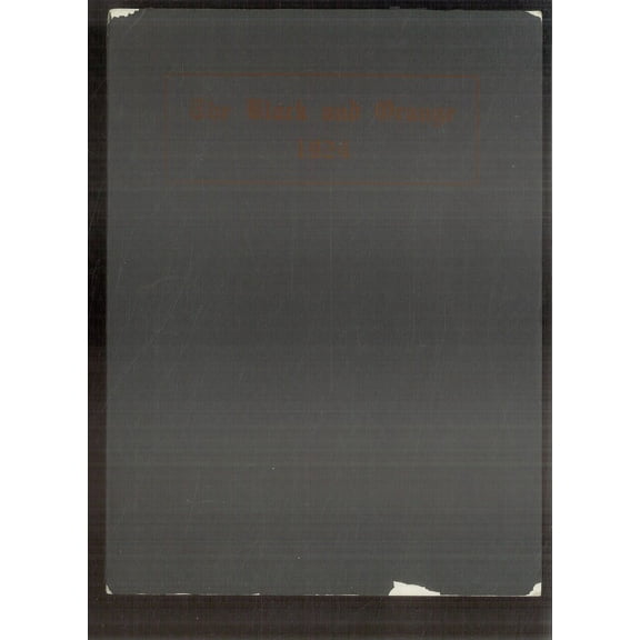(Custom Reprint) Yearbook: 1924 Thayer Academy - Black and Orange Yearbook (Braintree, MA)