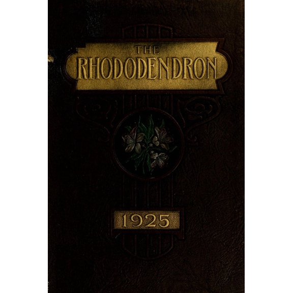 (Custom Reprint) Yearbook: 1925 Appalachian State University - Rhododendron Yearbook (Boone, NC)
