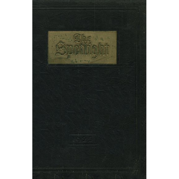(Custom Reprint) Yearbook: 1925 Barium Springs High School - Spotlight Yearbook (Barium Springs, NC)