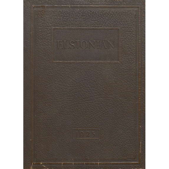 (Custom Reprint) Yearbook: 1925 Elston High School - Elstonian Yearbook (Michigan City, IN)