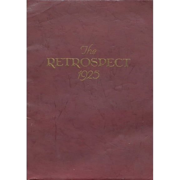 (Custom Reprint) Yearbook: 1925 Hartsville High School - Retrospect Yearbook (Hartsville, SC)