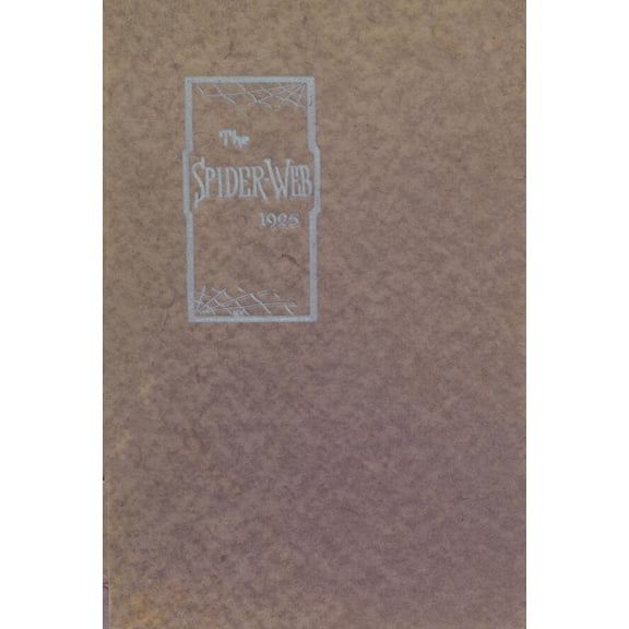 (Custom Reprint) Yearbook: 1925 Macomb High School - Spiderweb Yearbook (Macomb, IL)
