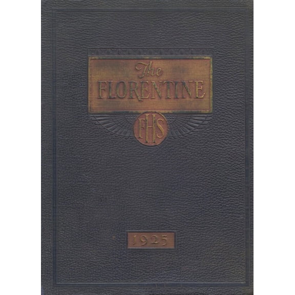 (Custom Reprint) Yearbook: 1925 McClenaghan High School - Florentine Yearbook (Florence, SC)