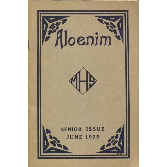 (Custom Reprint) Yearbook: 1925 Mineola High School - Signet Yearbook (Mineola, NY)