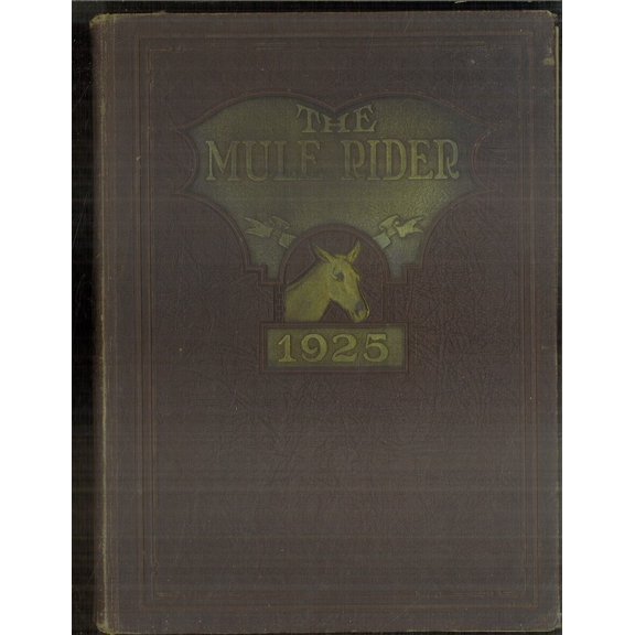 (Custom Reprint) Yearbook: 1925 Southern Arkansas University - Mulerider Yearbook (Magnolia, AR)
